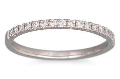 Lot 227 - A DIAMOND HALF ETERNITY RING, mounted in 18ct...