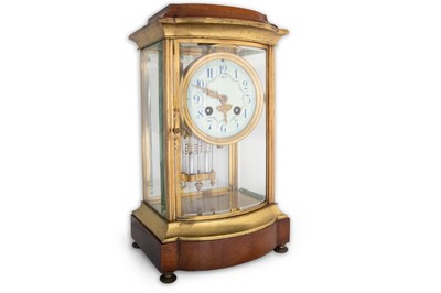 Lot 452 - AN IMPRESSIVE EDWARDIAN MANTLE CLOCK, C 1900,...