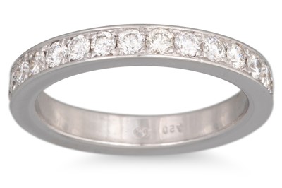 Lot 303 - A DIAMOND ETERNITY RING, the brilliant cut...