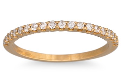 Lot 230 - A DIAMOND HALF ETERNITY RING, mounted in 18ct...