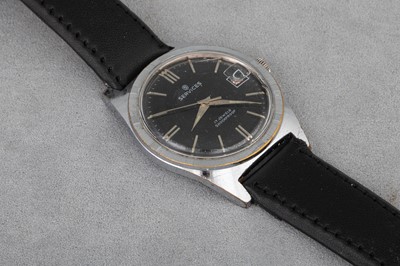 Lot 207 - A GENT'S VINTAGE 'SERVICES' CHROME WRISTWATCH,...