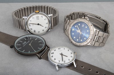 Lot 221 - A COLLECTION OF WATCHES, comprising a Timex, a...