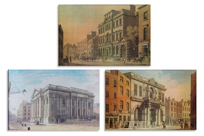 Lot 242 - THREE PRINTS OF DUBLIN CITY, 'The Royal...