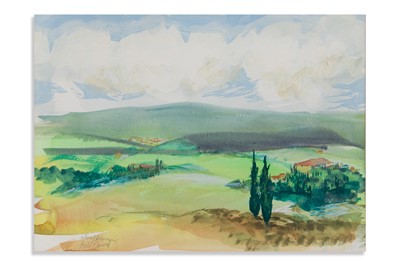 Lot 246 - BILL BOSSERT (1918 - 2013) 'Above Florence',...