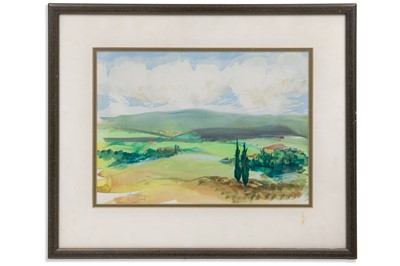 Lot 246 - BILL BOSSERT (1918 - 2013) 'Above Florence',...
