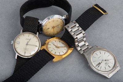 Lot 400 - A COLLECTION OF FOUR WATCHES, comprising three...