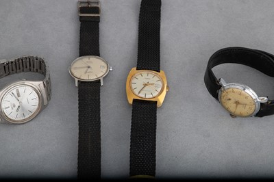 Lot 400 - A COLLECTION OF FOUR WATCHES, comprising three...