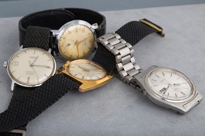 Lot 400 - A COLLECTION OF FOUR WATCHES, comprising three...