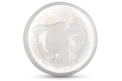 Lot 50 - SIX ASSORTED SILVER CROWNS, sized US & UK...