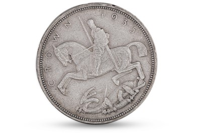 Lot 50 - SIX ASSORTED SILVER CROWNS, sized US & UK...