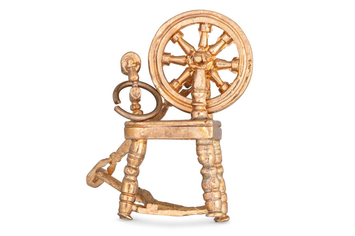 Lot 57 - A VINTAGE 9CT GOLD CHARM/PENDANT, in the form...