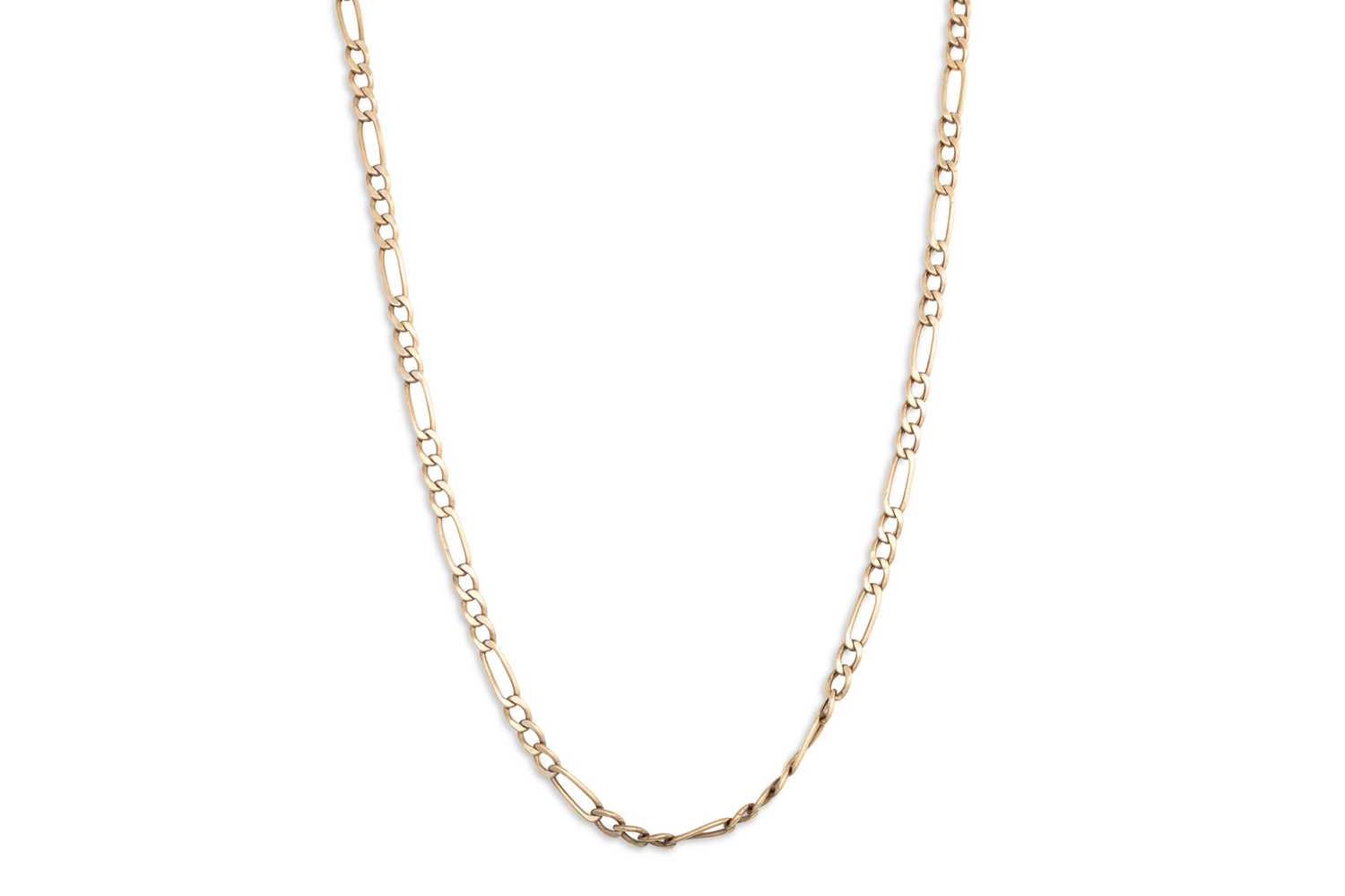 Lot 46 - A VINTAGE 9CT GOLD CHAIN, hallmarked, c.1980
