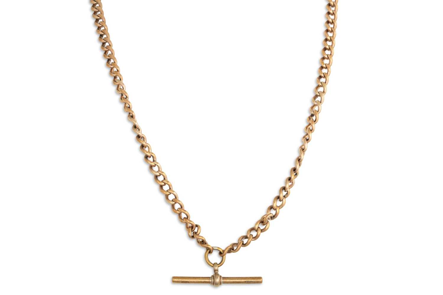 Lot 48 - AN ANTIQUE AMERICAN 14CT GOLD FILLED POCKET...
