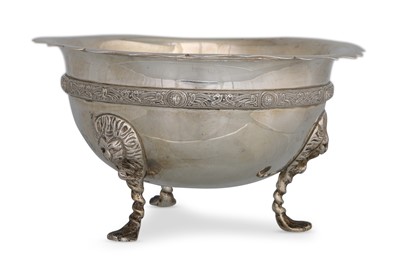 Lot 486 - A MODERN IRISH CELTIC STYLE SILVER SUGAR BOWL,...