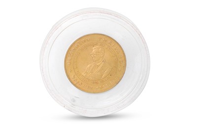 Lot 447 - A 1996 THAILAND FAO 6000 BAHT GOLD COIN, 900...