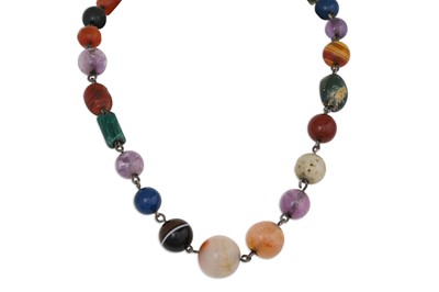 Lot 3 - A VINTAGE DIAMOND AND OPAL DOUBLET BROOCH,...