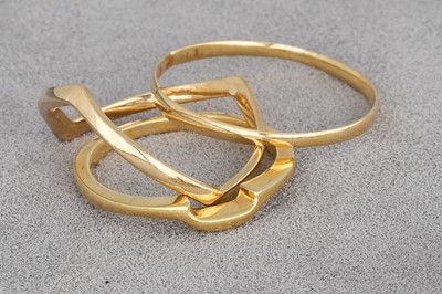 Lot 38 - A COLLECTION OF ELEVEN 9CT YELLOW GOLD STONE...