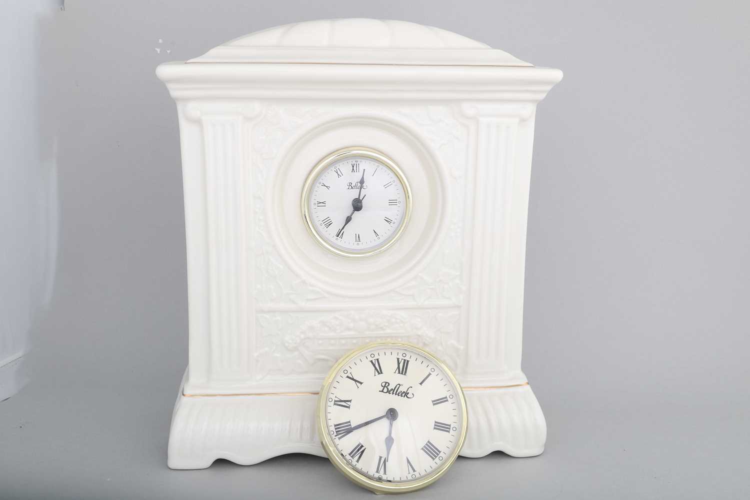 Lot 201 - A MODERN BELLEEK IRISH PORCELAIN MILLENNIUM...
