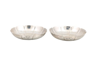 Lot 504 - A PAIR OF SMALL ROYAL IRISH STRAWBERRY DISHES,...