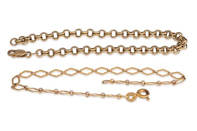 Lot 2 - A COLLECTION OF GOLD ITEMS; to include a...