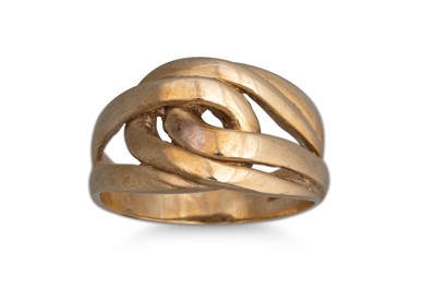 Lot 3 - TWO 9CT YELLOW GOLD RINGS, 6 g.