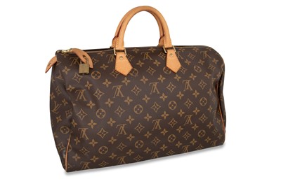 Lot 415 - A LOUIS VUITTON 'SPEEDY' HANDBAG, the timeless...