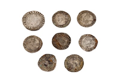 Lot 477 - A COLLECTION OF 7 ELIZABETH I ENGLISH HAMMERED...
