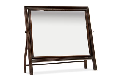 Lot 499 - AN EARLY 19TH CENTURY MAHOGANY CRUTCH FRAMED...
