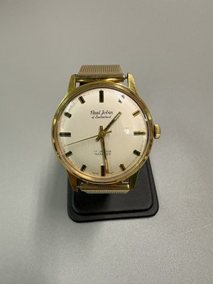 Lot 335 - A GENT'S VINTAGE PAUL JOBIN OF SWITZERLAND...