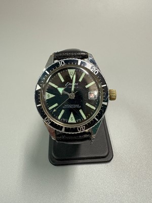 Lot 338 - A GENT'S VINTAGE ENDURA DIVERS WRISTWATCH,...
