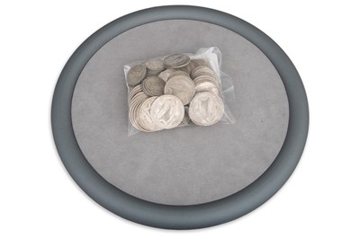 Lot 472 - A BAG OF PRE-1943 75% SILVER IRISH COINS,...