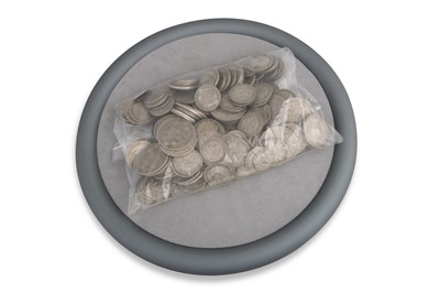 Lot 474 - A BAG OF 1920 - 1946 50% SILVER ENGLISH COINS,...