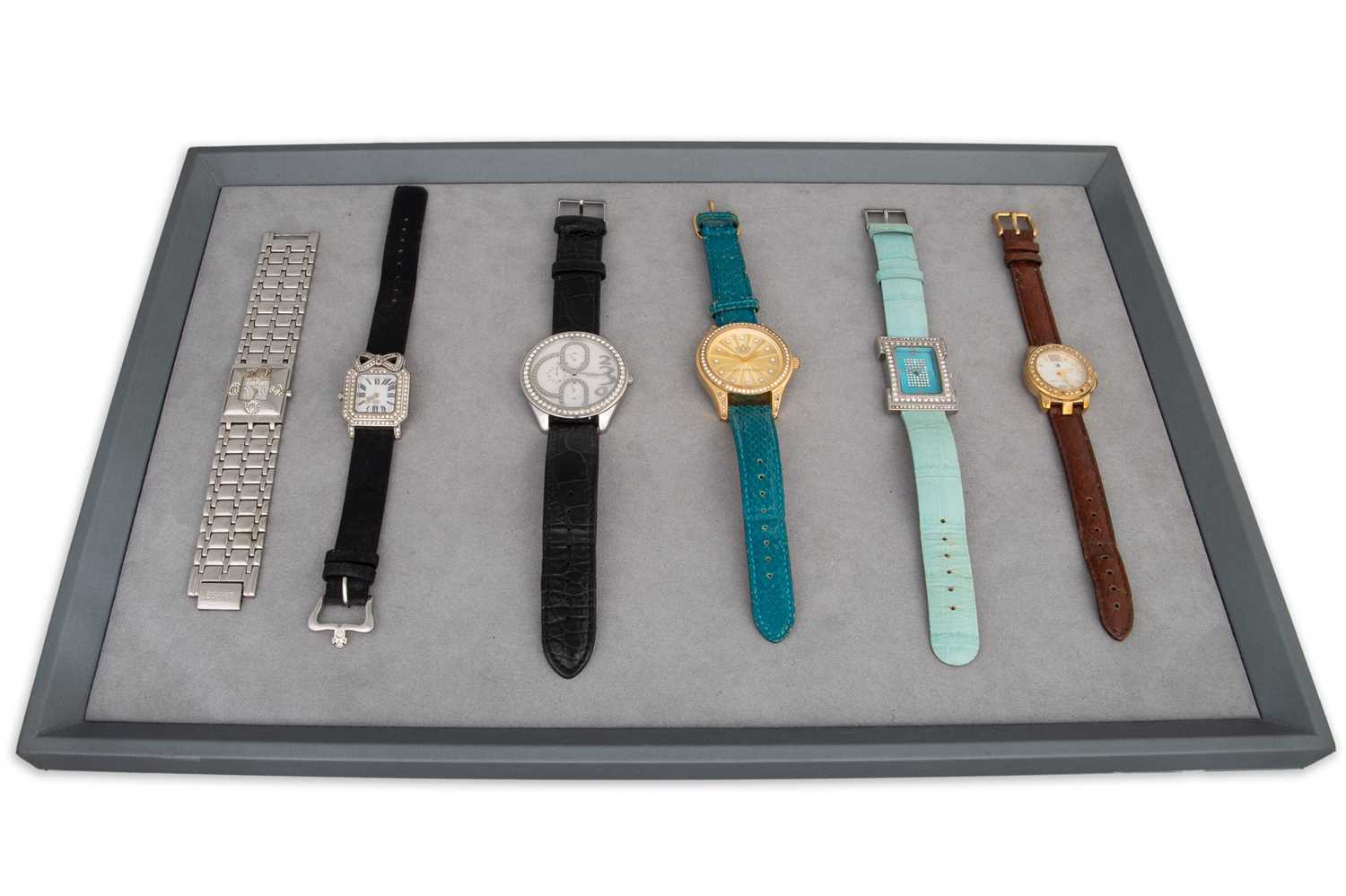 Lot 49 - SIX VARIOUS LADY'S WRISTWATCHES, including...