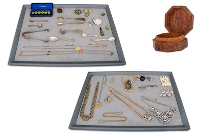 Lot 94 - A COLLECTION OF ANTIQUE AND VINTAGE COSTUME...