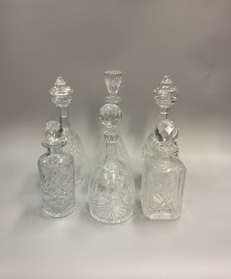 Lot 471 - TWO WATERFORD CRYSTAL DECANTERS AND STOPPERS,...