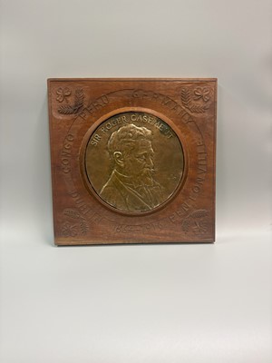 Lot 481 - SIR ROGER CASEMENT (1864-1916) BRONZE DEATH...