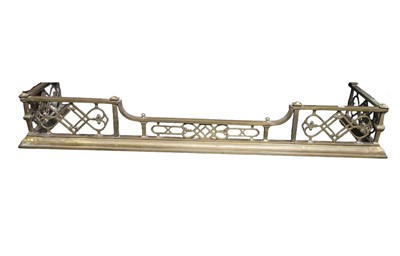 Lot 483 - FIRESIDE ITEMS, to include an Edwardian brass...