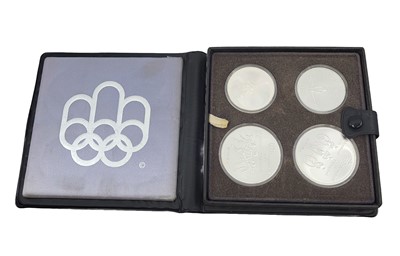 Lot 376 - A PROOF SET OF FOUR 1976 MONTREAL OLYMPIC...