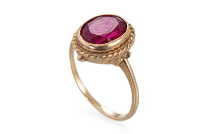 Lot 145 - A COLLECTION OF SEVEN GOLD DRESS RINGS, 20 g.