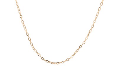 Lot 146 - VARIOUS TANGLED AND BROKEN 9CT GOLD CHAINS,...