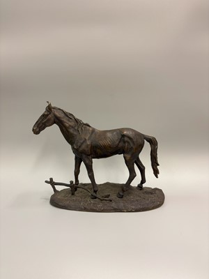 Lot 420 - AFTER PAUL EDWARD BRIERRE, 'Bronze Horse'