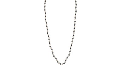 Lot 133 - A CULTURED PEARL AND BEADED NECKLACE
