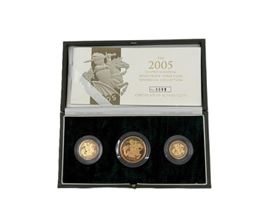 Lot 389 - A 2005 SOVEREIGN SERIES GOLD PROOF SOVEREIGN...