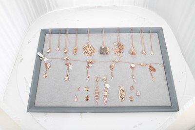 Lot 192 - A COLLECTION OF STONE SET JEWELLERY, mounted...