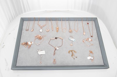 Lot 195 - A COLLECTION OF STONE SET JEWELLERY, mounted...