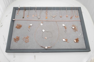 Lot 197 - A COLLECTION OF STONE SET JEWELLERY,...