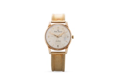 Lot 418 - A VINTAGE GENT'S GOLD SMITHS IMPERIAL...