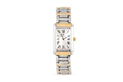 Lot 416 - A LADY'S MAURICE LACROIX STAINLESS STEEL...