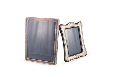Lot 492 - TWO MODERN STERLING SILVER PHOTOGRAPH FRAMES,...