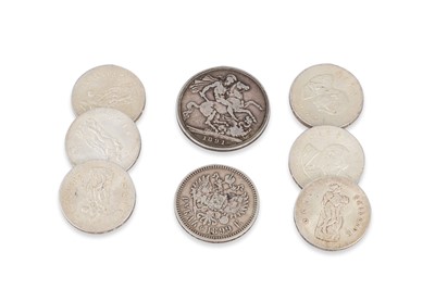 Lot 430 - SIX IRISH PADRAIG PEARSE 1966 COINS, two...